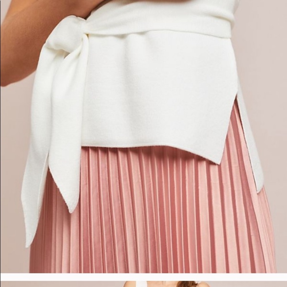 Anthropologie Petites Harloe Belted Knit T… - Picture 3 of 6
